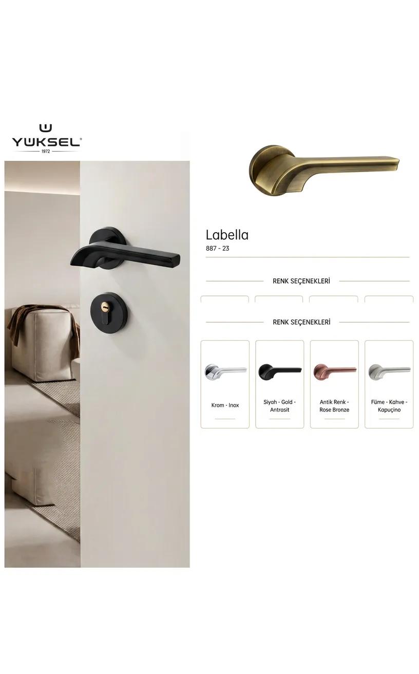 Yüksel LABELLA İtalyan Yuvarlak Rozetli